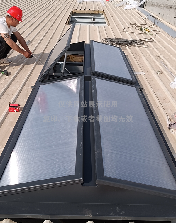 兰州王老吉生产车间博湖排烟天窗