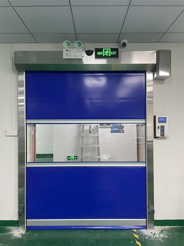 博湖快速博湖卷帘门在冷链物流仓储区的应用实践